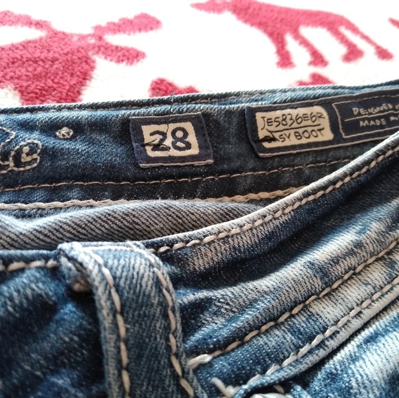 Miss Me Women's easy bootcut Jeans - Picture 3 of 4